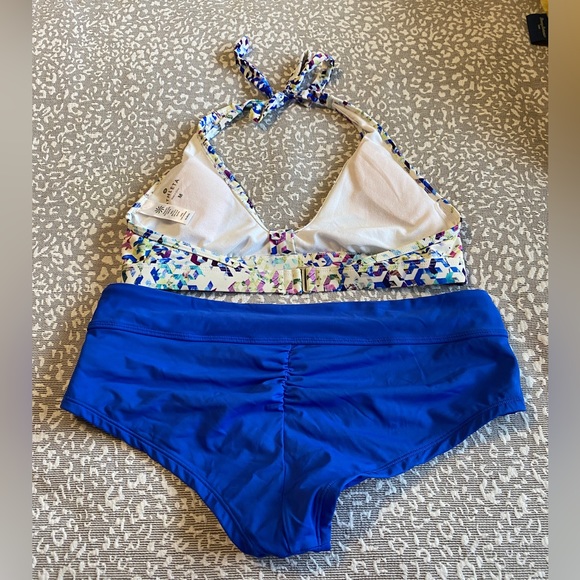 Athleta Swim Athleta Medium Swimsuit Bikini Top And Matching Boy